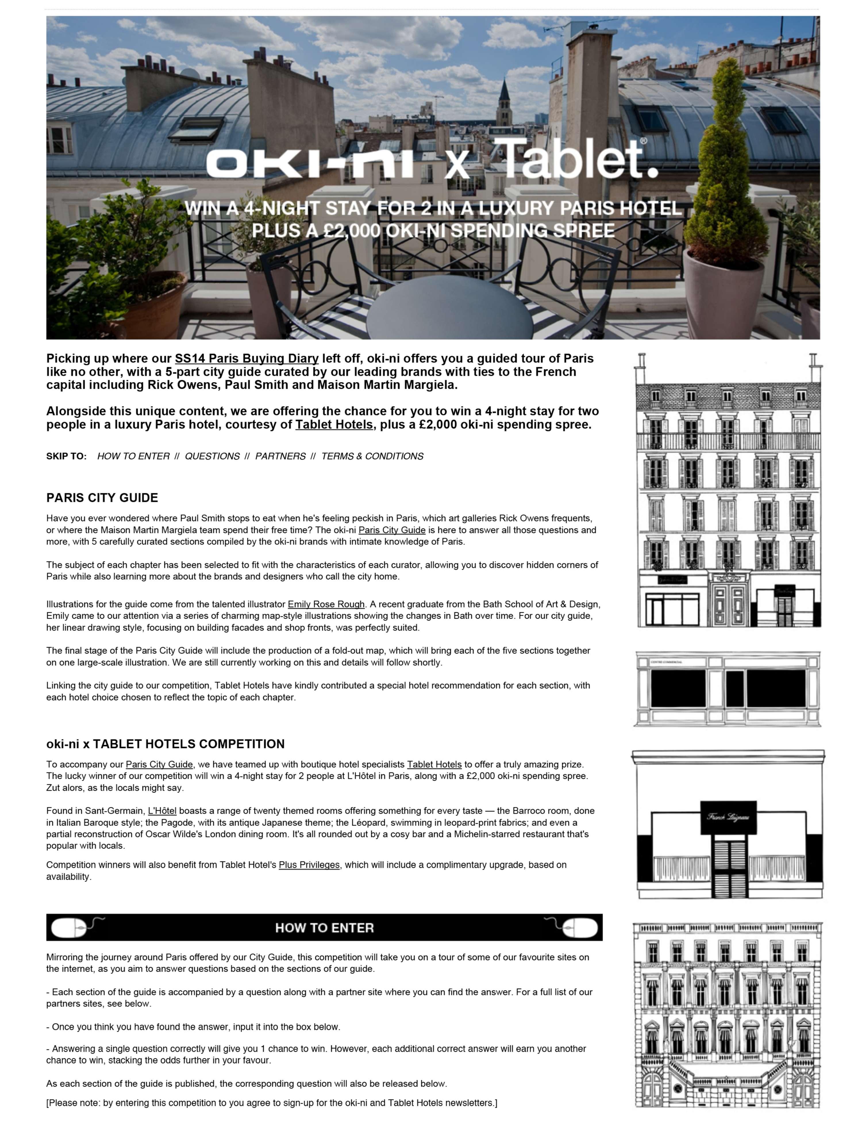 oki-ni Paris City Guide by Christophe Brumby